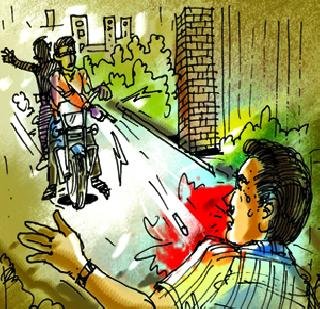 अमिताभ बच्चन चित्रीकरण करीत असलेल्या जागेपासून २० फुटांवर गोळीबार!