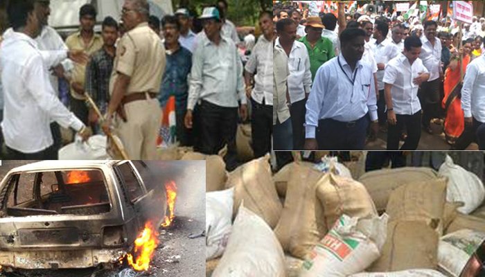 कणकवलीत आंदोलक-पोलीस आमनेसामने, नितेश राणे यांना अटक