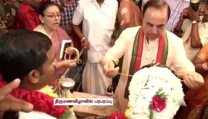 दुसरं लग्न करता करता थांबले सुब्रह्मण्यम स्वामी…