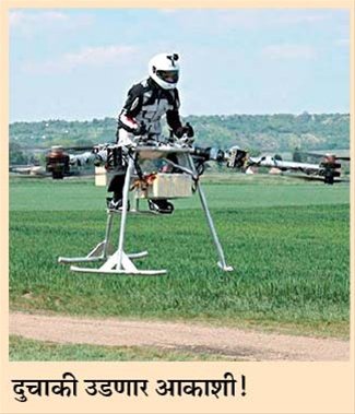 दुचाकी उडणार आकाशी…