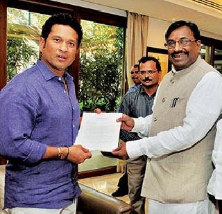 सचिन होणार विद्यार्थ्यांच्या ‘ग्रीन मिल्ट्री’चा अग्रदूत!