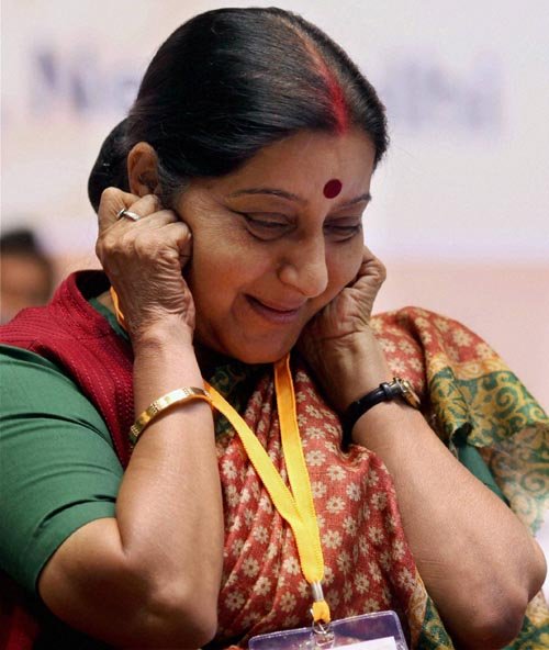 होय मी अपराध केला – परराष्ट्रमंत्री सुषमा स्वराज