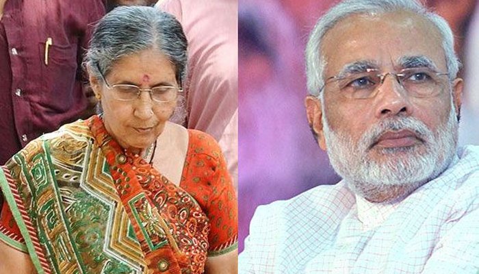 पत्नी जशोदाबेन यांनी मोदींचा वाढदिवस असा केला साजरा…