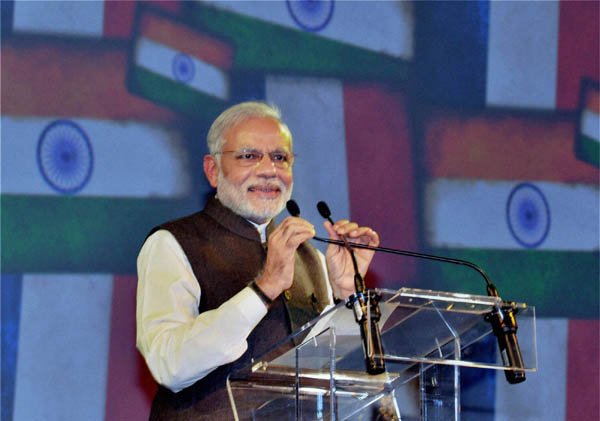 नरेंद्र मोदी न्यूयॉर्कमध्ये दाखल