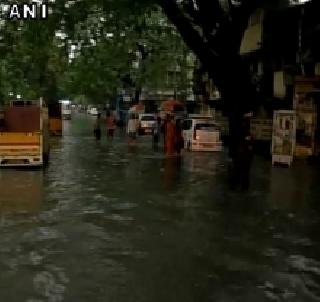 मुसळधार पावसाचे तामिळनाडूत १८९ बळी, चेन्नईही पाण्याखाली