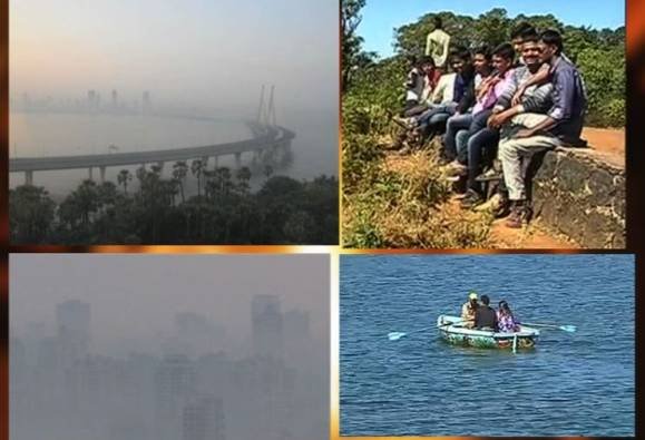 मुंबई गारठली, पण महाबेश्वरमध्ये कडक ऊन