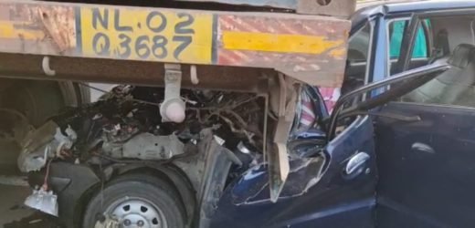 मुंबई-गोवा महामार्गावरील अपघातात 1ठार  3 जखमी