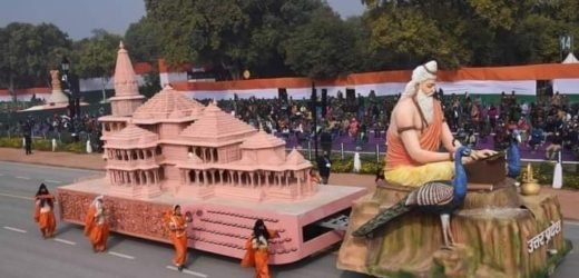 राजपथावर उत्तर प्रदेश राज्याच्या चित्ररथानं पटकावला पहिला मान