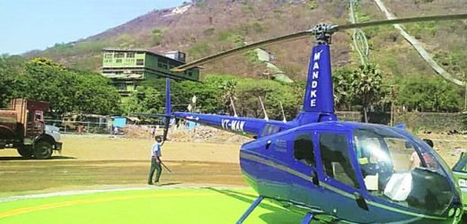 जीवदानी’च्या दर्शनासाठी भाविकांना हवाई सुविधा