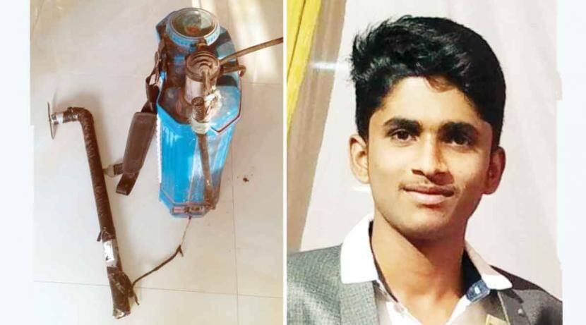 शेती सुलभ करणाऱ्या युवकाचा त्याच्याच यंत्राने मृत्यू