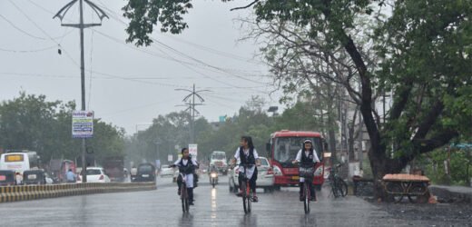 शहरात संततधार पाऊस