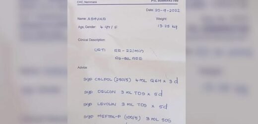 ‘या’ डॉक्टरांचं प्रिस्क्रिप्शन वाचून नेटकऱ्यांना आनंद अनावर; 