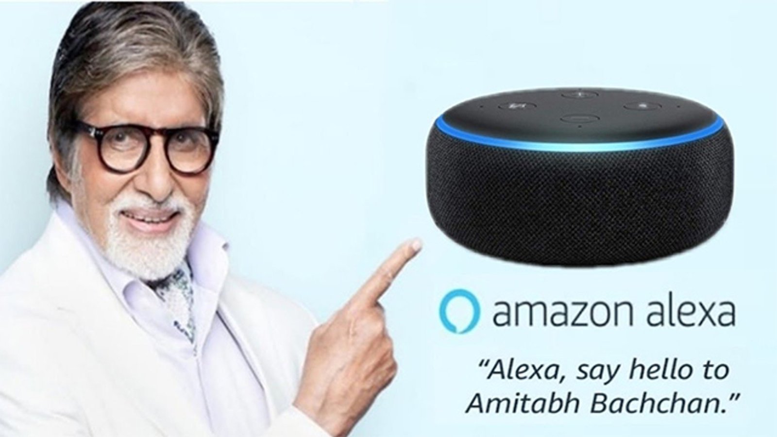 Amitabh Bachchan to be the New voice of  Amazon’s digital assistant Alexa