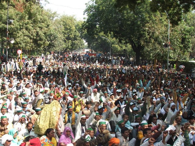 Farmers in Punjab and Haryana protest against agricultural reforms