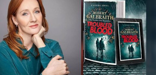 J.K. Rowling aka Robert Galbraith releases ‘Troubled Blood’ Well, Troubled Blood was recently in 'trouble' for its alleged homophobic content. 