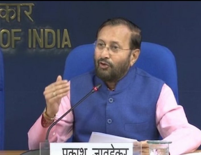 Media should not be TRP driven’, says Union Minister Prakash Javadekar