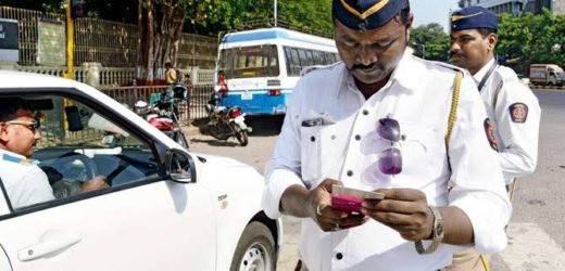 Rs.31,000 e-challan fine collected by Thane Traffic Department.