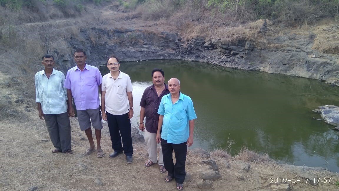 LOW-COST WATER TANKS by Social Welfare Deputy Commissioner PRAMOD JADHAV