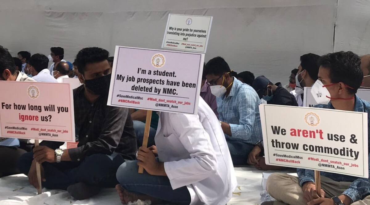 National MSc Medical Teachers Association protests against new NMC guidelines