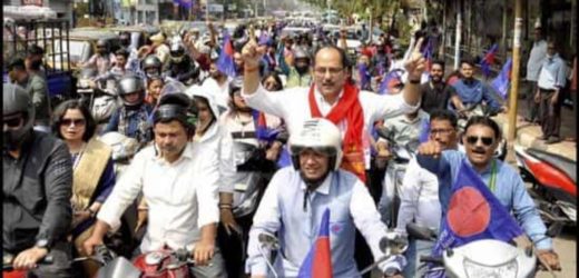 Before voting day, bike rallies have been banned for 72 hours by the Election Commission.