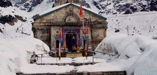 Kedarnath shrine is ready to reopen on 17th May; Bardrinath on May 18