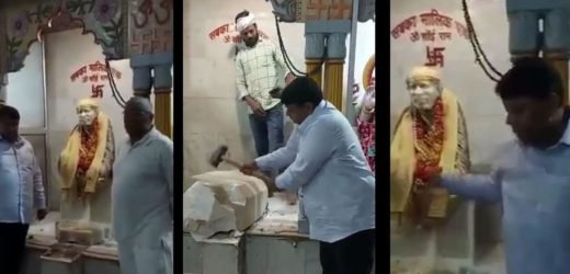 Sai Baba idol ‘DEMOLISHED’ in South Delhi; Named him a Jihadi