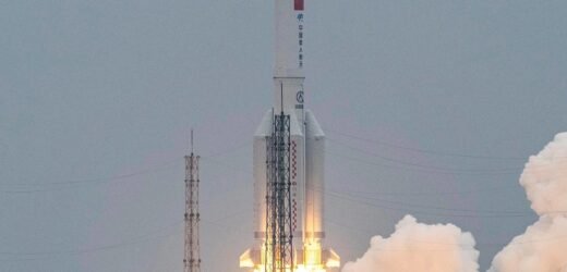 China’s rocket which was about to crash land on Earth, lands in Indian Ocean.