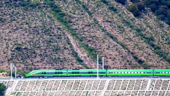 China launches its first bullet train in Indo-Tibetan border close to Arunachal Pradesh 