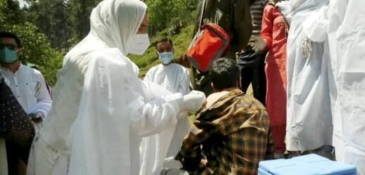 Kashmir village stands first in the country to record 100% Covid vaccination