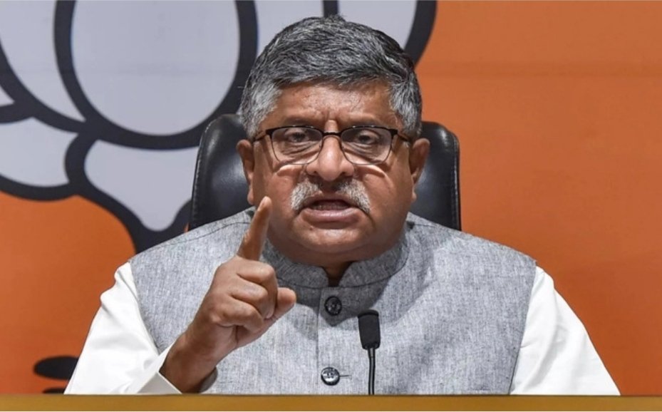 Twitter denied access to my account for an hour, says Union Minister Ravi Shankar Prasad