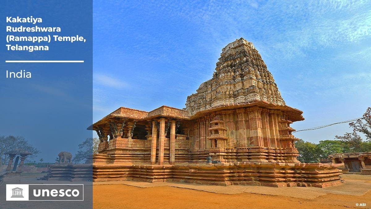 UNESCO declares Telangana’s Ramappa Temple as World Heritage Site