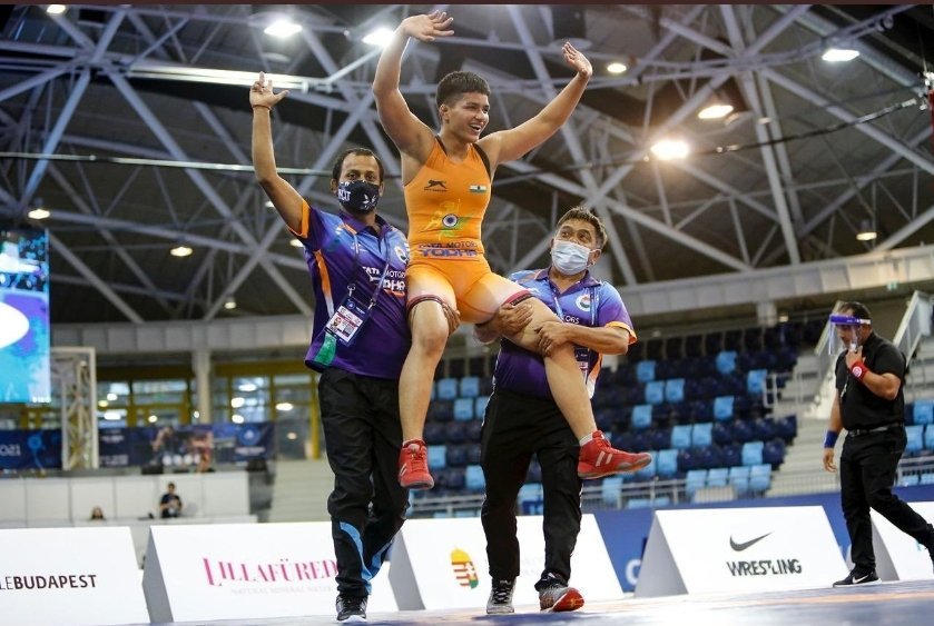 India’s Priya Malik earns a Gold in World Cadet Wrestling Championship in Budapest