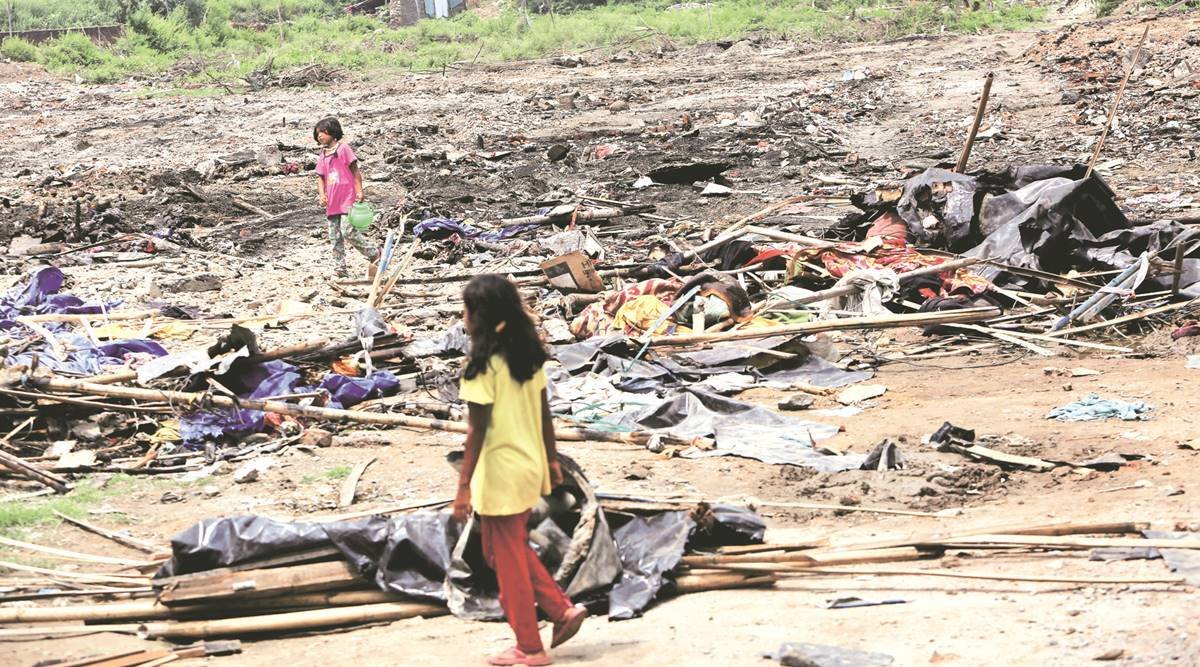 UP government bulldozes “illegal” Rohingya camps from its land in Delhi