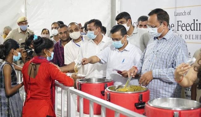 Delhi Government launches free food scheme for homeless people 