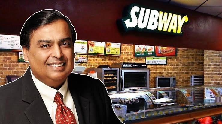 Reliance Retail to buy Subway India for Rs 1,488-1,860 crore