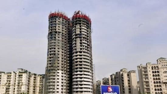 The Supreme Court has ordered that Supertech’s twin towers in Noida be demolished.