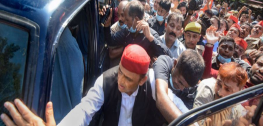 Akhilesh Yadav has been taken into custody over sit-in to protest Lakhimpur Kheri deaths