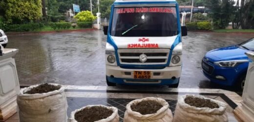 Police catches ambulance carrying 200 kg marijuana in Tamil Nadu’s Thanjavur