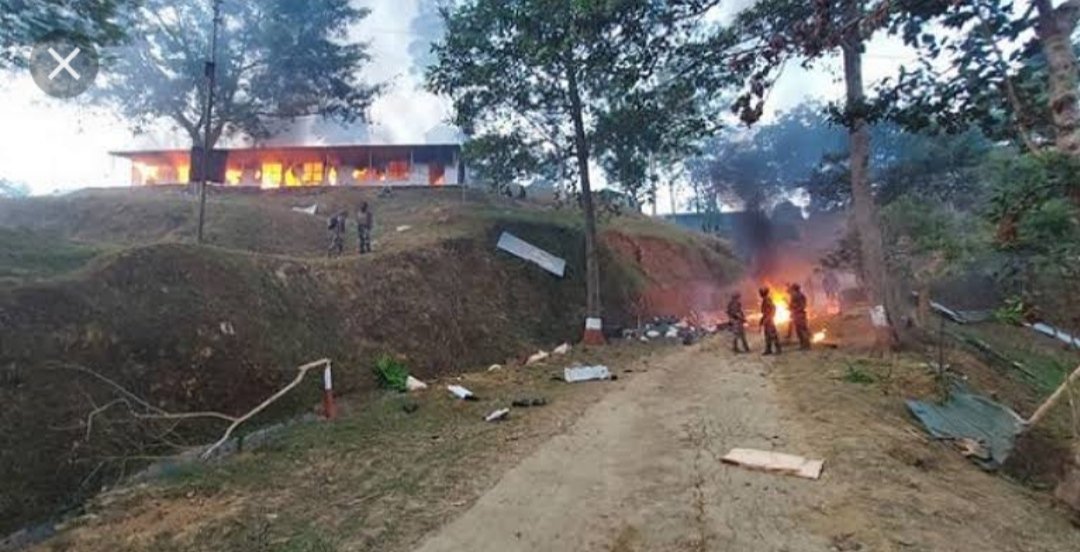 Nagaland: Assam rifles camp vandalised by locals to protest killing of 13 civilians