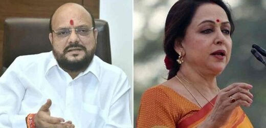 Maharashtra Minister compares roads in his constituency to Hema Malini’s cheeks, receives backlash