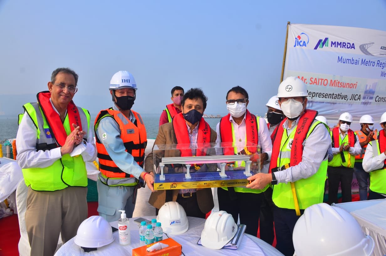 MMRDA has launched 1st OSD for package No 1 MTHL The Mumbai Trans Harbour Link (MTHL) India’s largest sea bridge enters a milestone stage.