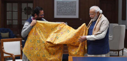 PM Narendra Modi presents ‘chadar’ for offering at Ajmer Sharif Dargah