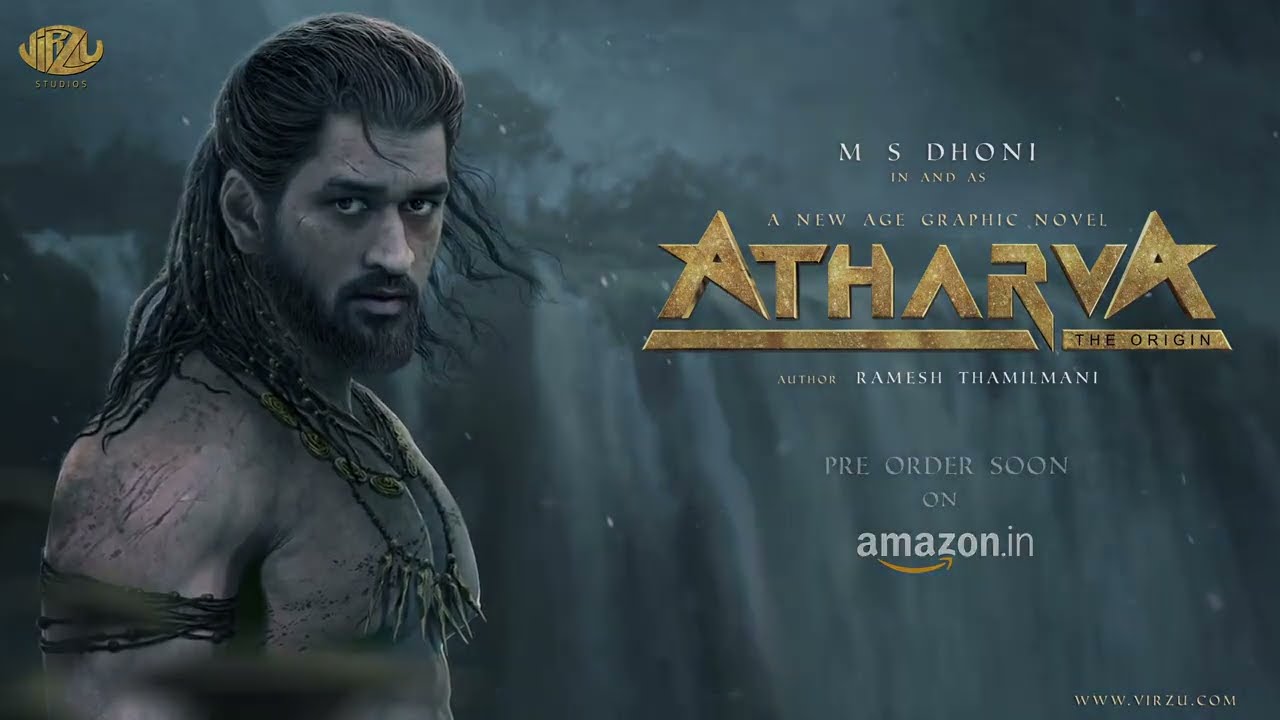MS Dhoni Shares Teaser Of His Sci-Fi Graphic Novel “Atharva”
