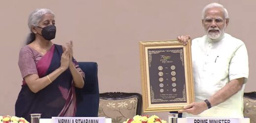PM Narendra Modi Launches New Series Of Coins With Azadi Ka Amrit Mahotsav Design