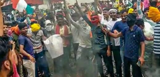 Bihar and Delhi witness violent protests after Agnipath scheme row intensifies