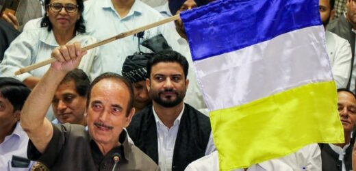 Democratic Azad Party launched by Ghulam Nabi Azad