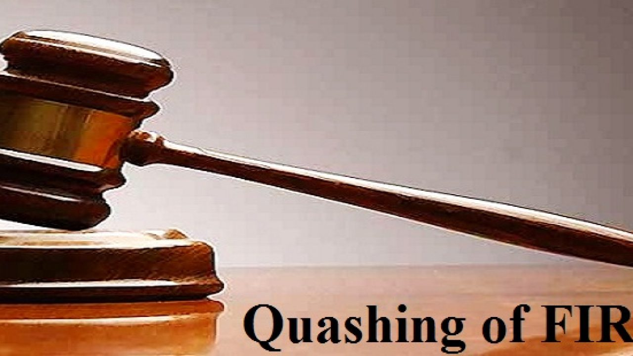 FIR Quashed: Supreme Court’s Landmark Ruling